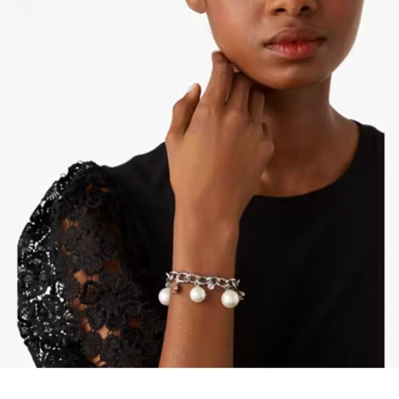 Kate Spade Everyday Spade Charm Bracelet - Picture 2 of 4